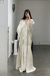 Mutedance Double-layer floral dyed handmade long skirt MD-MD23SS72-0 Bubble style PM109